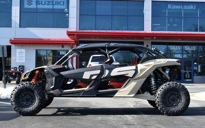 2023 Can-Am® Maverick X3 MAX X rs Turbo RR Desert Tan / Carbon Black / Magma Red