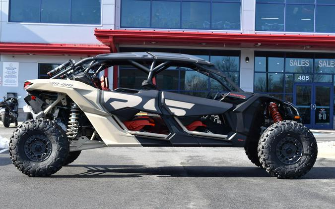 2023 Can-Am® Maverick X3 MAX X rs Turbo RR Desert Tan / Carbon Black / Magma Red