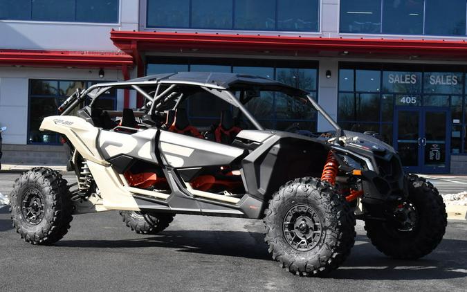 2023 Can-Am® Maverick X3 MAX X rs Turbo RR Desert Tan / Carbon Black / Magma Red