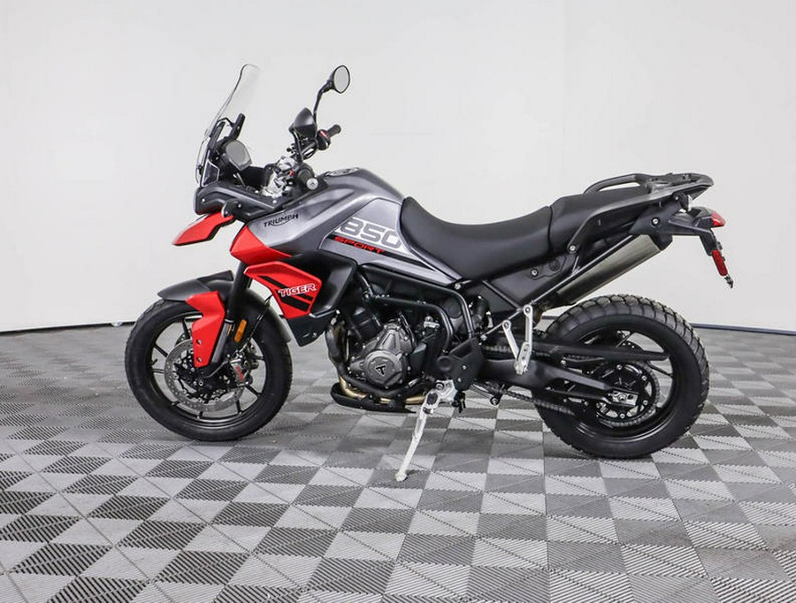 2024 Triumph Tiger 850 Sport Graphite/Diablo Red