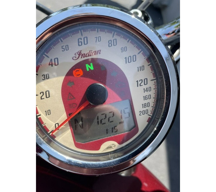 2018 Indian Scout ABS Burgundy Metallic