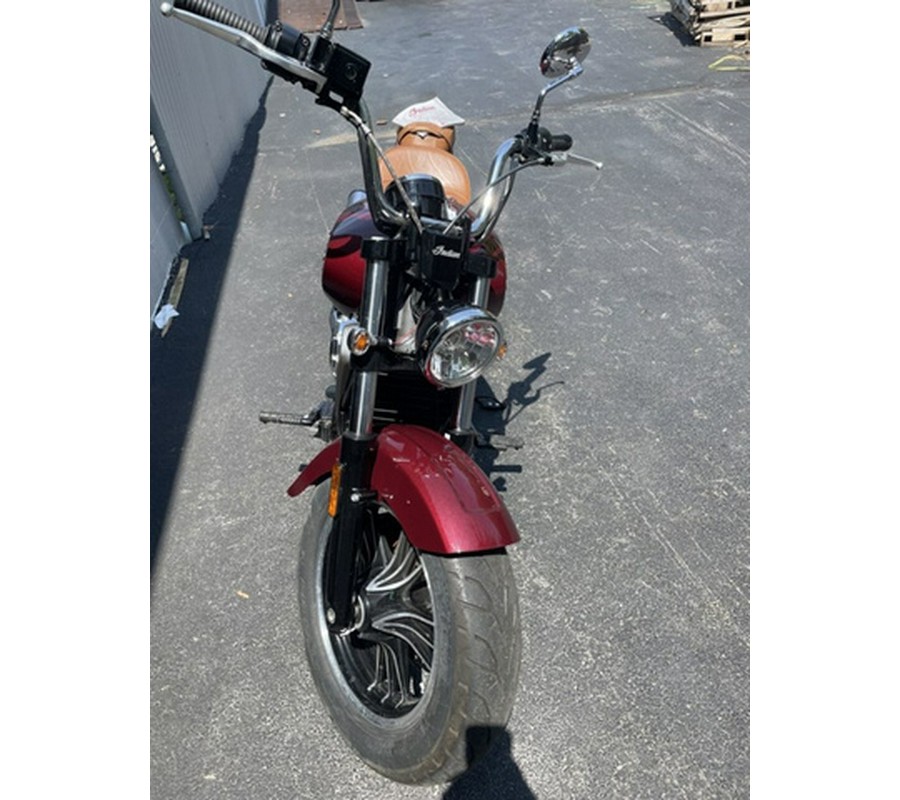 2018 Indian Scout ABS Burgundy Metallic