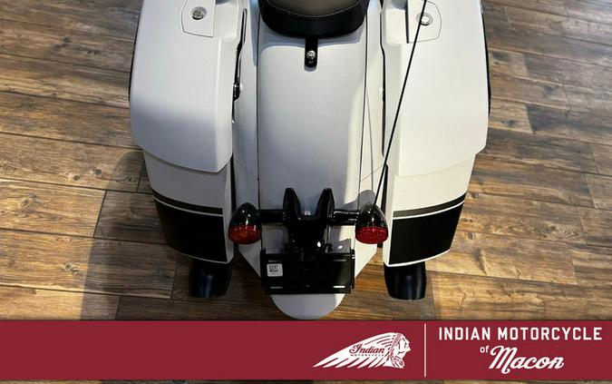 2024 Indian Motorcycle® Chieftain® Dark Horse® Ghost White Metallic Smoke