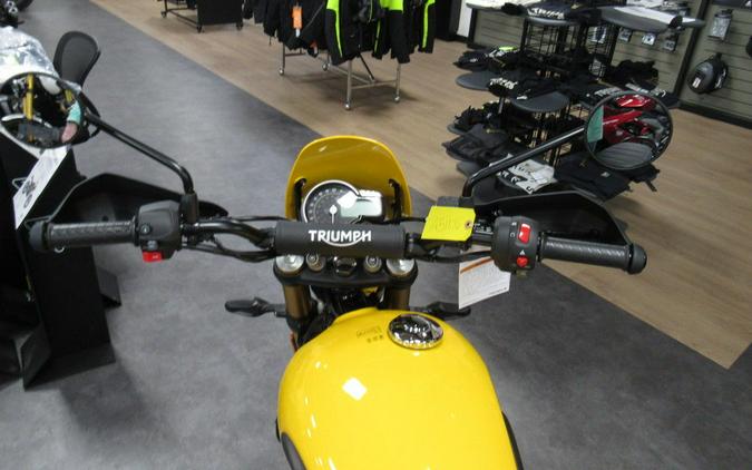 2026 Triumph Scrambler 400 XC Racing Yellow
