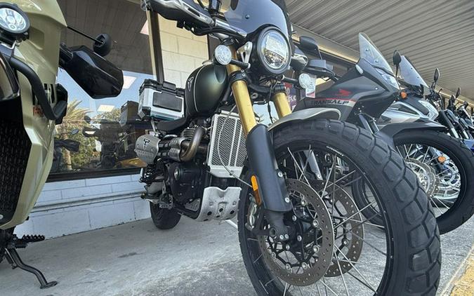 2023 Triumph Scrambler 1200 XE Chrome Edition Brooklands Green XE