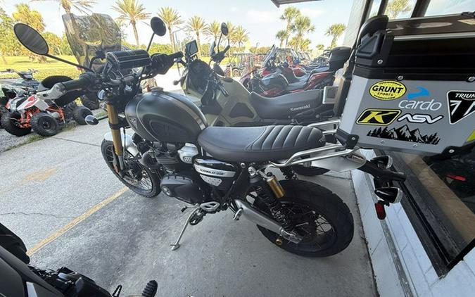 2023 Triumph Scrambler 1200 XE Chrome Edition Brooklands Green XE