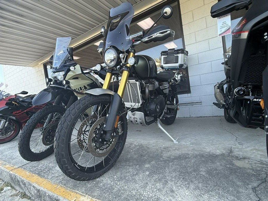 2023 Triumph Scrambler 1200 XE Chrome Edition Brooklands Green XE