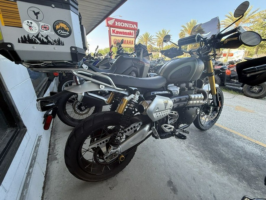 2023 Triumph Scrambler 1200 XE Chrome Edition Brooklands Green XE