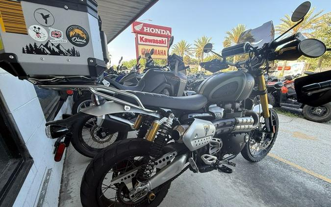 2023 Triumph Scrambler 1200 XE Chrome Edition Brooklands Green XE