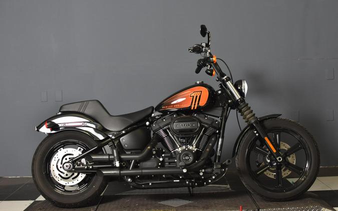 2022 Harley-Davidson Street Bob 114 Vivid Black FXBBS