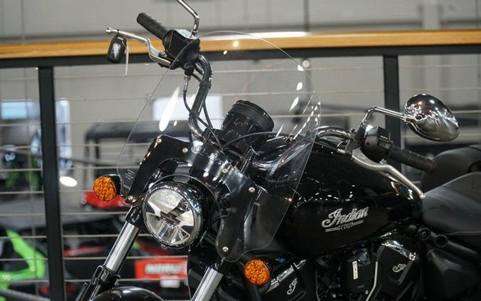 2025 Indian Super Scout Black Metallic