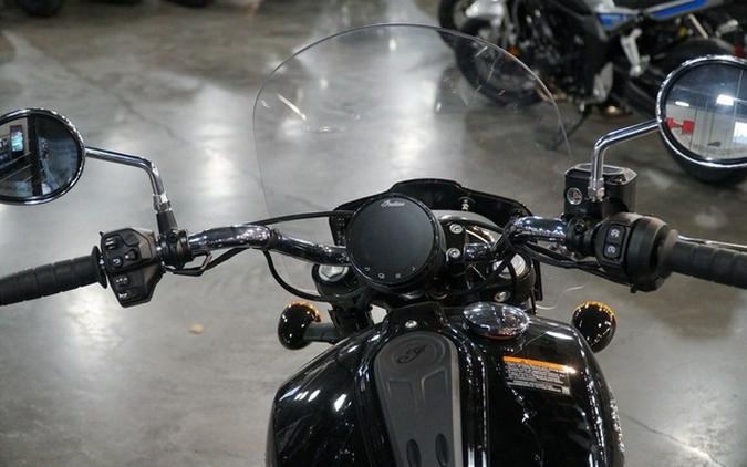 2025 Indian Super Scout Black Metallic