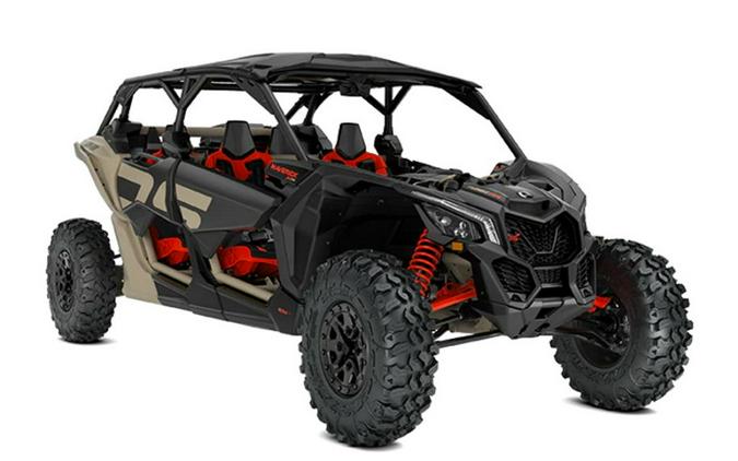 2023 Can-Am® Maverick X3 MAX X ds Turbo RR Desert Tan / Carbon Black / Magma Red