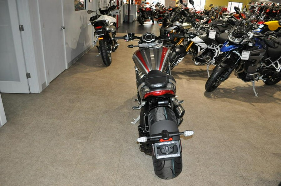 2023 Triumph Rocket 3 R Silver Ice Cranberry Red