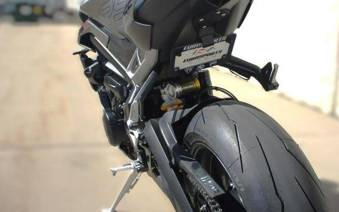 2024 Triumph Street Triple 765 RS Silver Ice