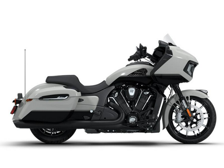 2026 Indian Motorcycle® Challenger® Dark Horse® 112 w/PowerBand Audio Chalk with Black Metallic
