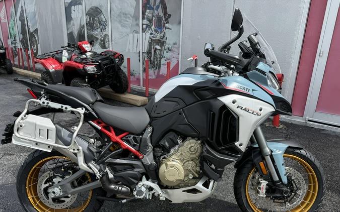 2026 Ducati Multistrada V4 Rally Jade Green/Brushed Aluminum