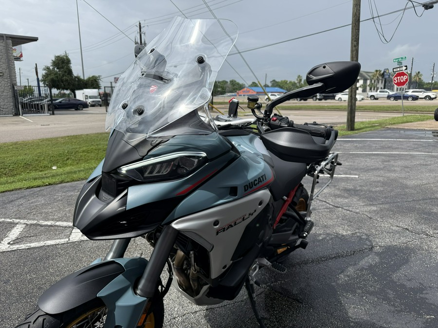 2026 Ducati Multistrada V4 Rally Jade Green/Brushed Aluminum