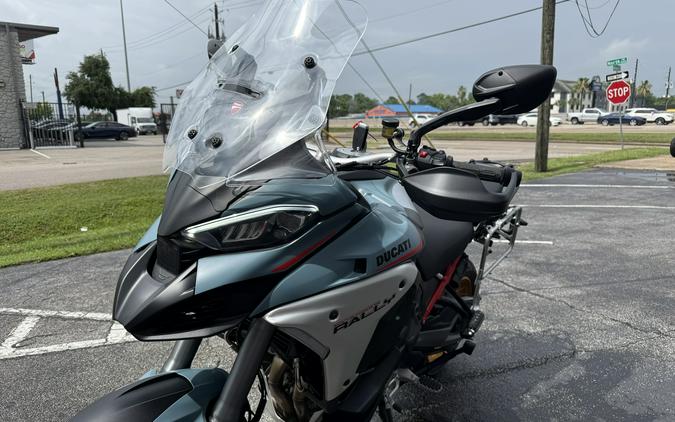 2026 Ducati Multistrada V4 Rally Jade Green/Brushed Aluminum