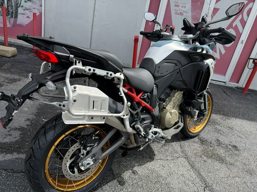 2026 Ducati Multistrada V4 Rally Jade Green/Brushed Aluminum