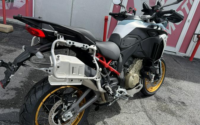 2026 Ducati Multistrada V4 Rally Jade Green/Brushed Aluminum