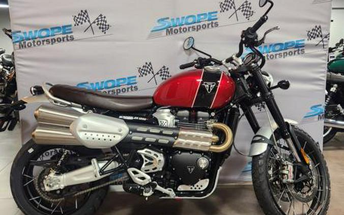 2023 Triumph Scrambler 1200 XC Carnival Red / Jet Black