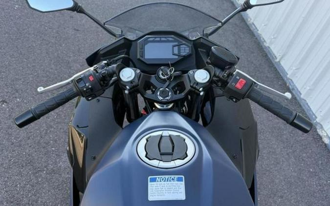 2026 Kawasaki Ninja 500 ABS Metallic Matte Twilight Blue