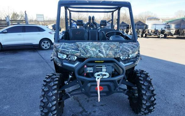 2025 Can-Am® Defender MAX X mr with Half-Doors HD10 Wildland Camo
