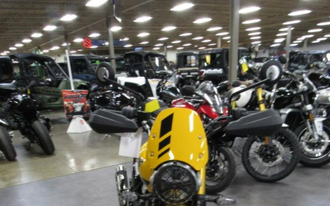 2026 Triumph Scrambler 400 XC Racing Yellow