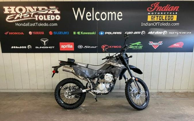 2024 Kawasaki KLX300 Cypher Camo Gray