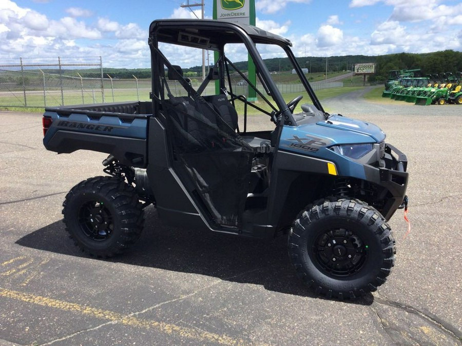 2025 Polaris Industries RANGER XP 1000 Premium Blue Slate Metallic Smoke