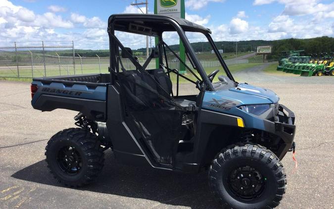 2025 Polaris Industries RANGER XP 1000 Premium Blue Slate Metallic Smoke