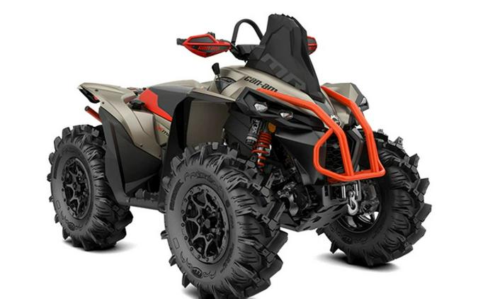 2023 Can-Am® Renegade X mr 1000 R Liquid Titanium & Can-Am Red