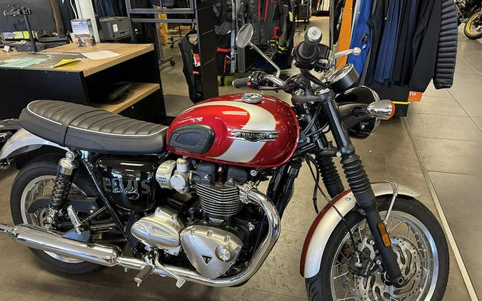 2025 Triumph Bonneville T120 - Elvis Presley Edition Carnival Red
