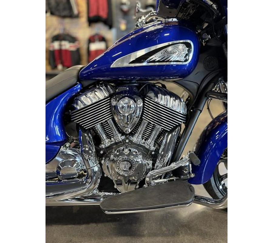 2024 Indian Motorcycle® Chieftain® Limited with Powerband Audio Package Spirit Blue Metallic