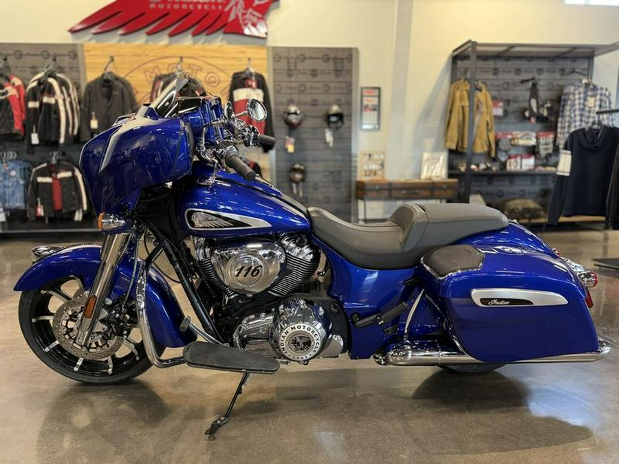 2024 Indian Motorcycle® Chieftain® Limited with Powerband Audio Package Spirit Blue Metallic