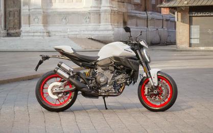 2026 Ducati Monster Plus Iceberg White