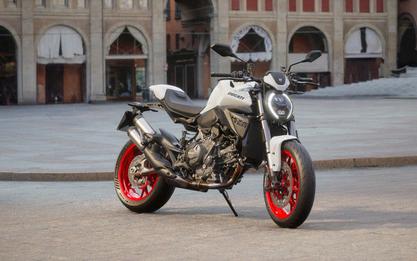 2026 Ducati Monster Plus Iceberg White