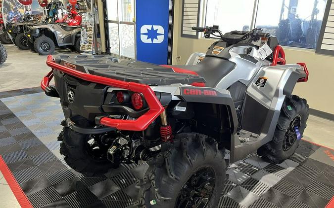 2024 Can-Am® Outlander X mr 1000R Hyper Silver & Legion Red