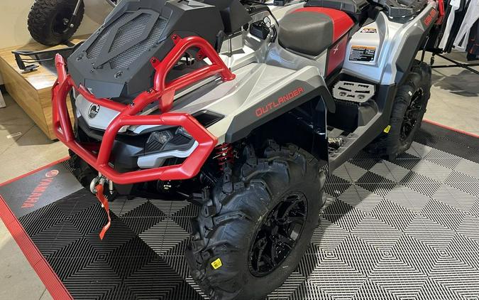 2024 Can-Am® Outlander X mr 1000R Hyper Silver & Legion Red