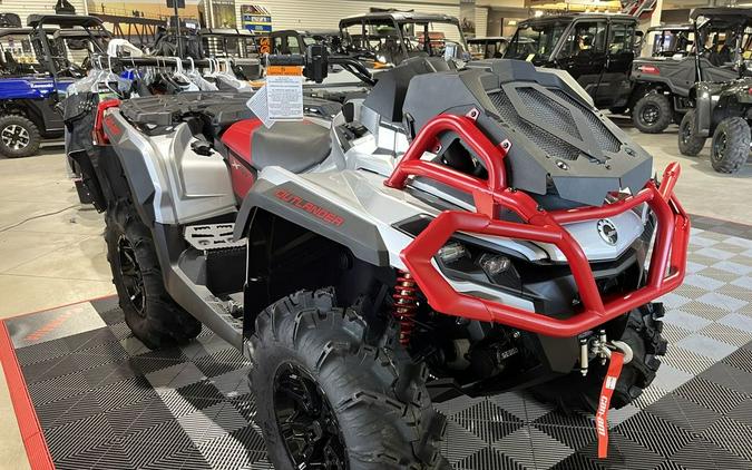 2024 Can-Am® Outlander X mr 1000R Hyper Silver & Legion Red