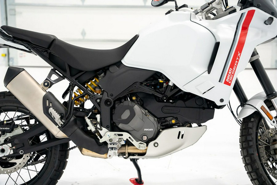 2023 Ducati DesertX Star White Silk