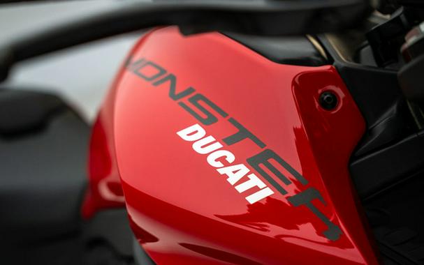 2023 Ducati Monster + Ducati Red