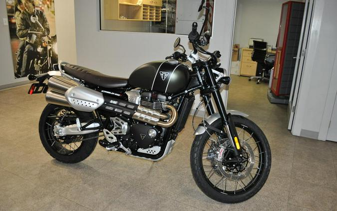 2023 Triumph Scrambler 1200 XC - Matt Khaki Green / Matt Jet Black