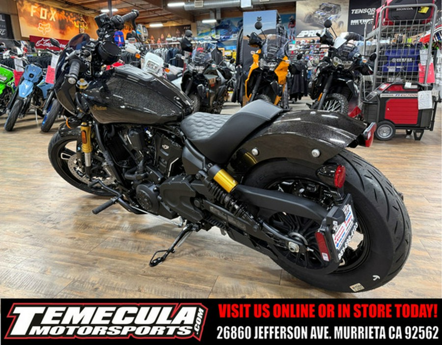 2026 Indian 101 Scout Black Crystal With Super Graphite