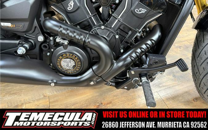 2026 Indian 101 Scout Black Crystal With Super Graphite