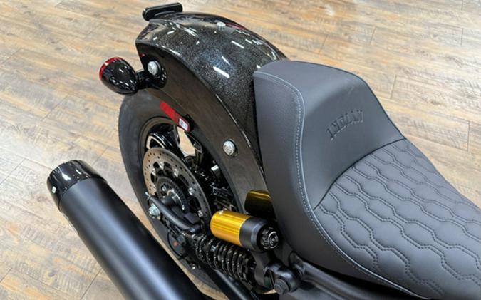 2026 Indian 101 Scout Black Crystal With Super Graphite