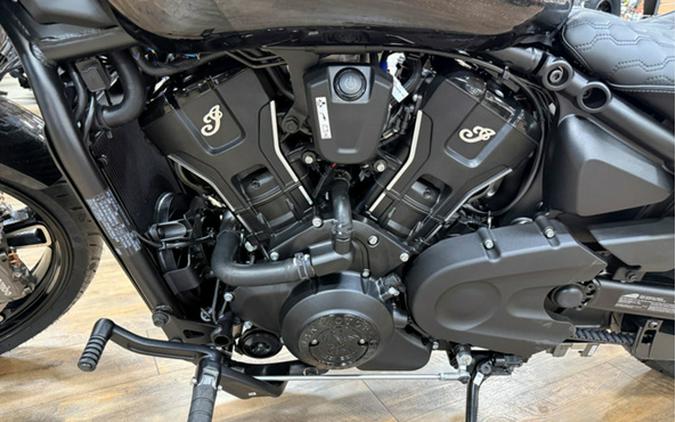 2026 Indian 101 Scout Black Crystal With Super Graphite