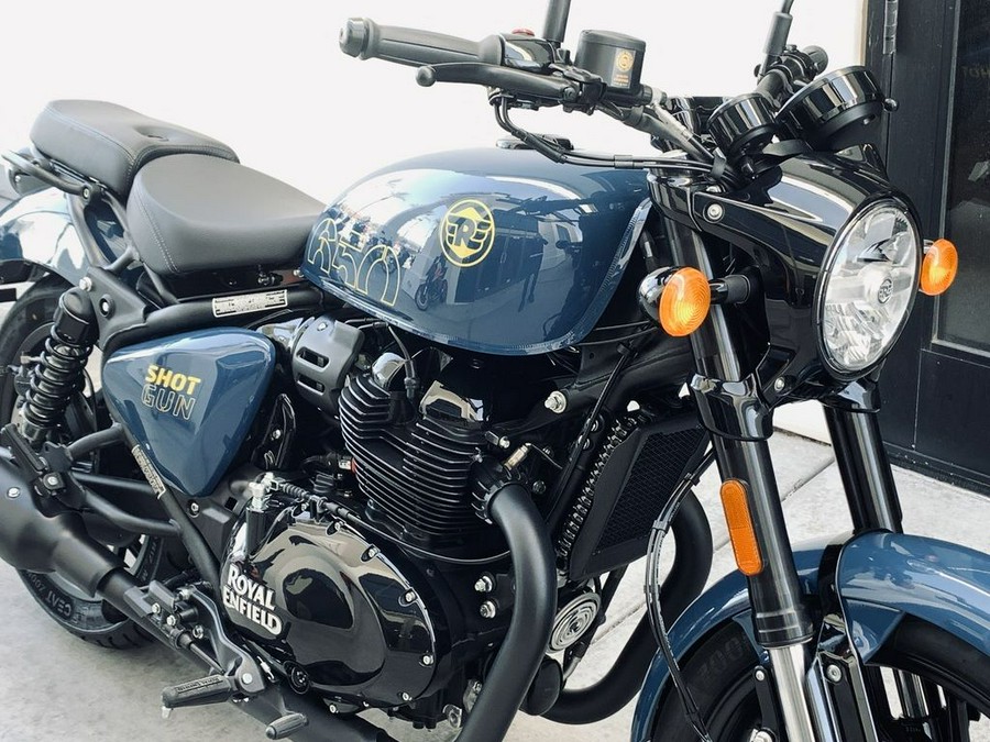 2024 Royal Enfield Shotgun 650 Plasma Blue