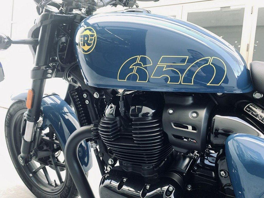 2024 Royal Enfield Shotgun 650 Plasma Blue